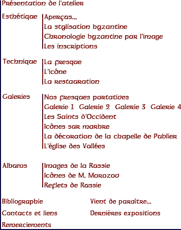 Tableau de navigation